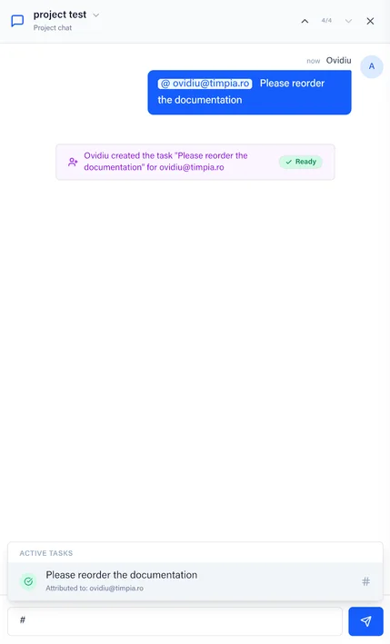 Tasks & Communication