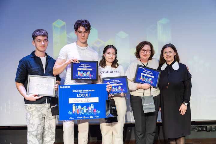 Samsung Solve for Tomorrow - 1st Place